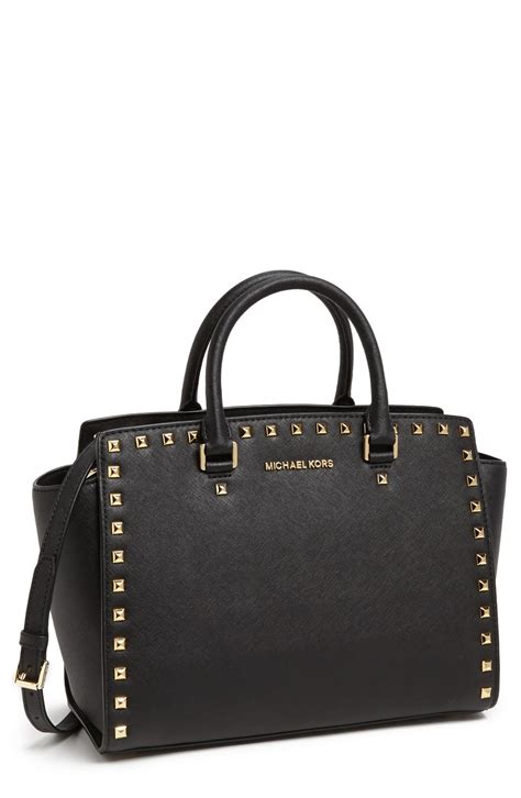 michael kors selma black large